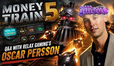 Money Train 5 স্লট গেমের একটি দৃশ্য যেখানে নতুন চরিত্র এবং ট্রেন মেকানিক্স দেখা যাচ্ছে